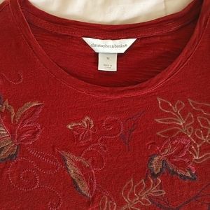 Christopher & Banks mid sleeve tee